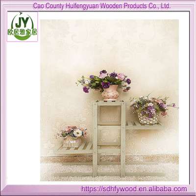 High quality flower shelf iron flower shelf models wooden flower shelf